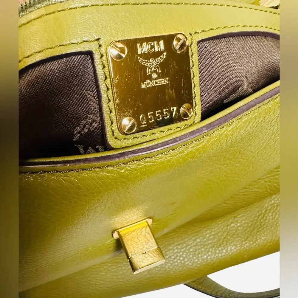 MCM leather bag